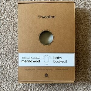 Woolino Baby Bodysuit in Merino Wool